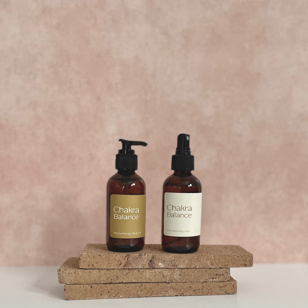 Species by the Thousands Chakra Spray and body oil.
